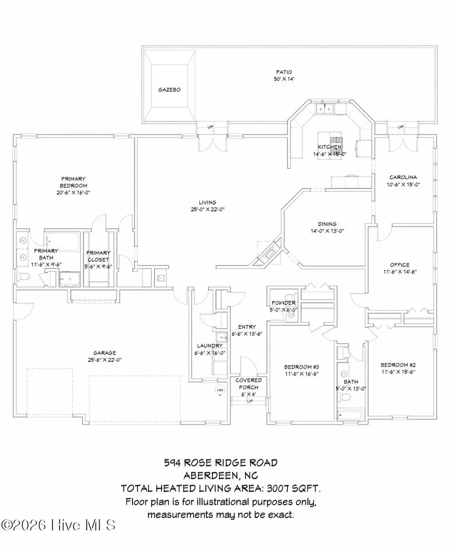594 Rose Ridge Road, Aberdeen, NC 28315 - #3