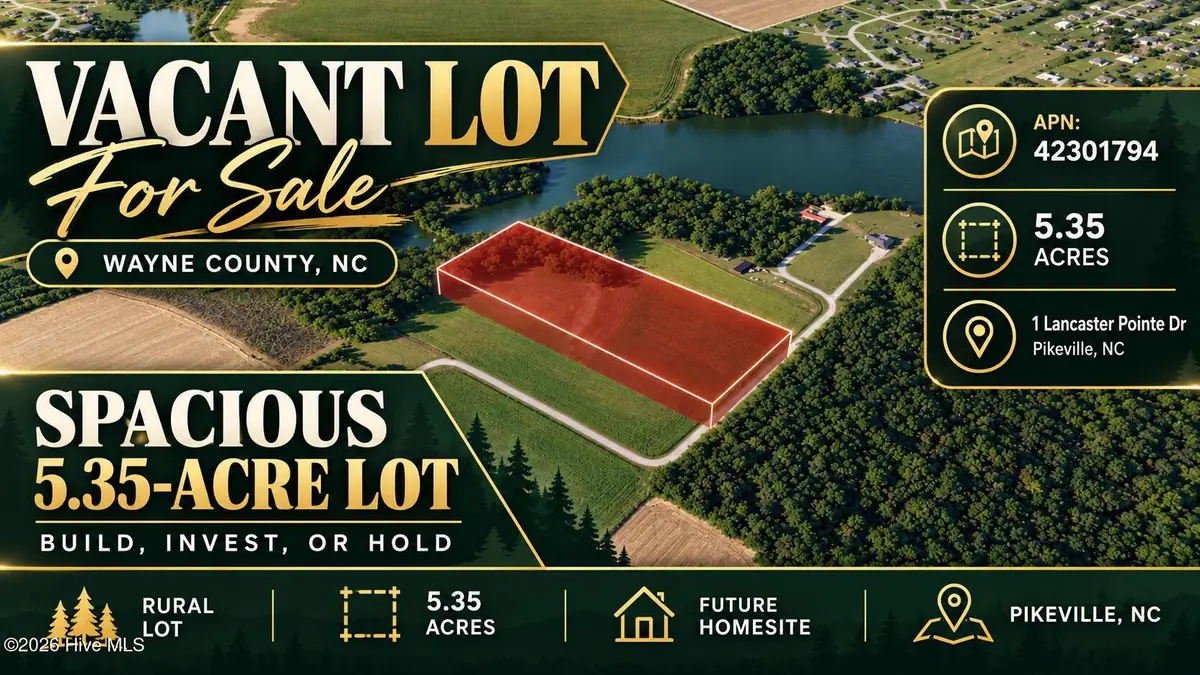 1 Lancaster Pointe Drive, Pikeville, NC 27863 - #1