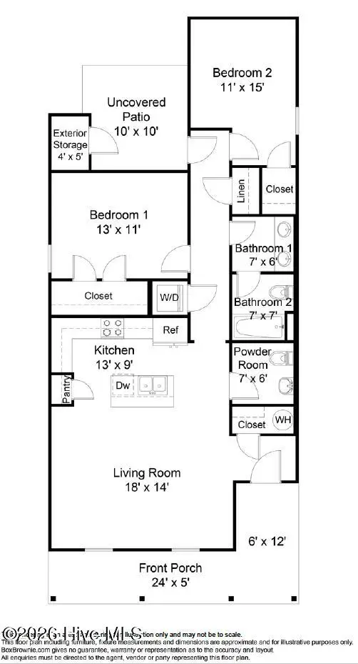 306 Hadnot Avenue, Maysville, NC 28555 - #2