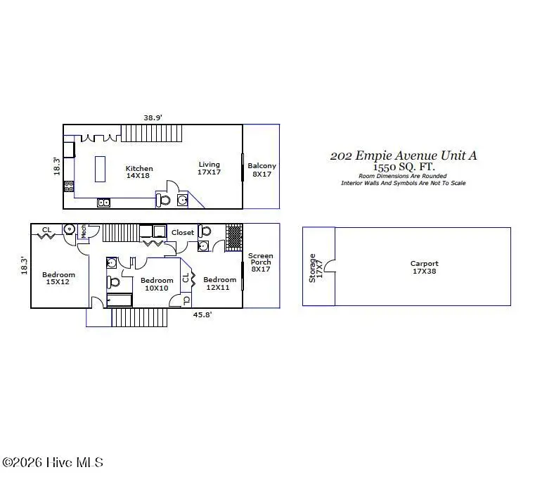 202 Empie Avenue #A, Topsail Beach, NC 28445 - #2