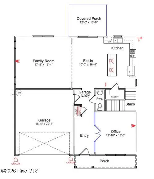 1564 Rodanthe Avenue, Castle Hayne, NC 28429 - #3