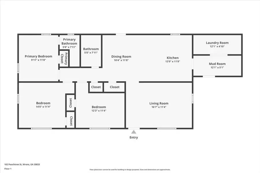 102 Peachtree Street, Wrens, GA 30833 - Image #2