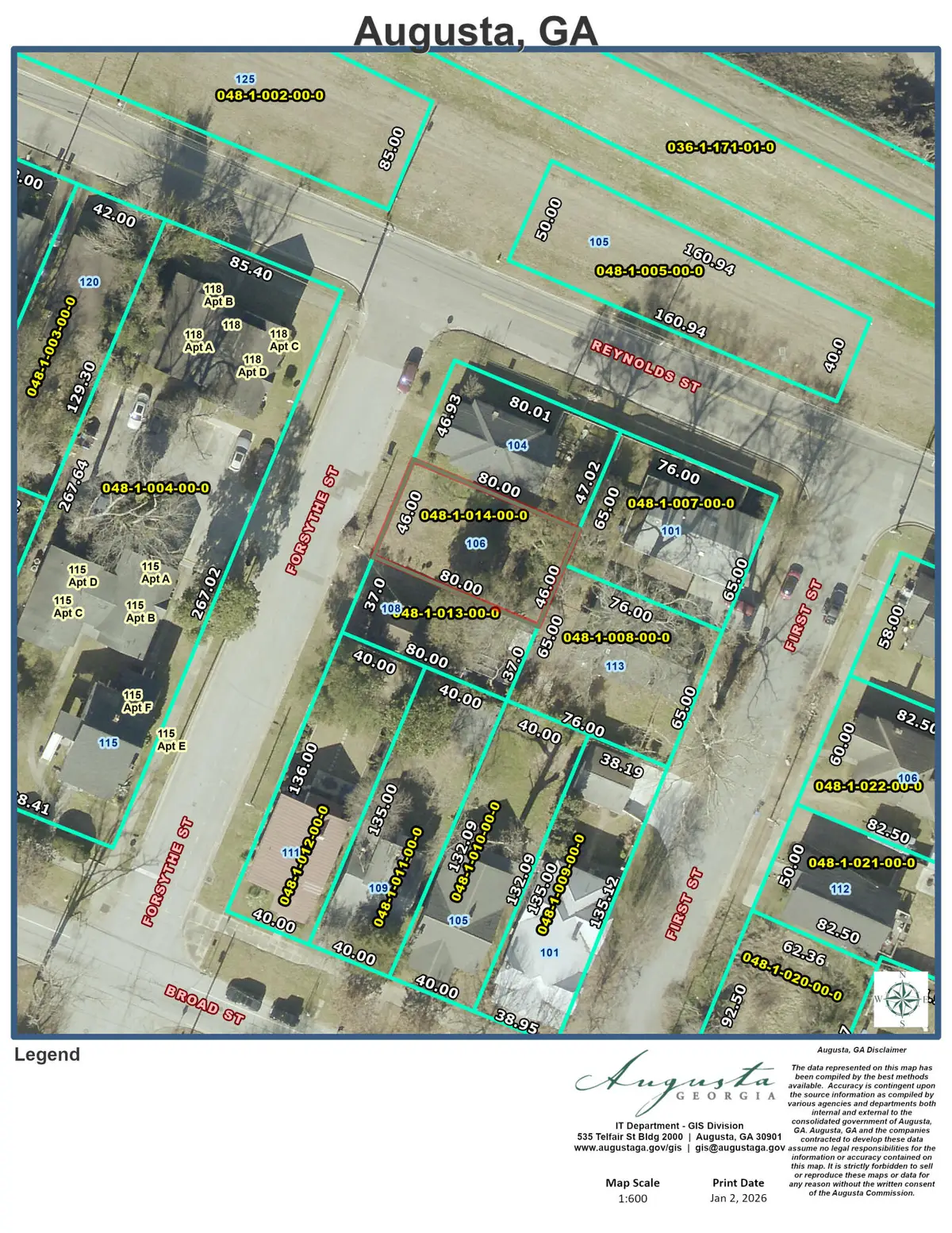 106 Forsythe Street, Augusta, GA 30901 - Image #1