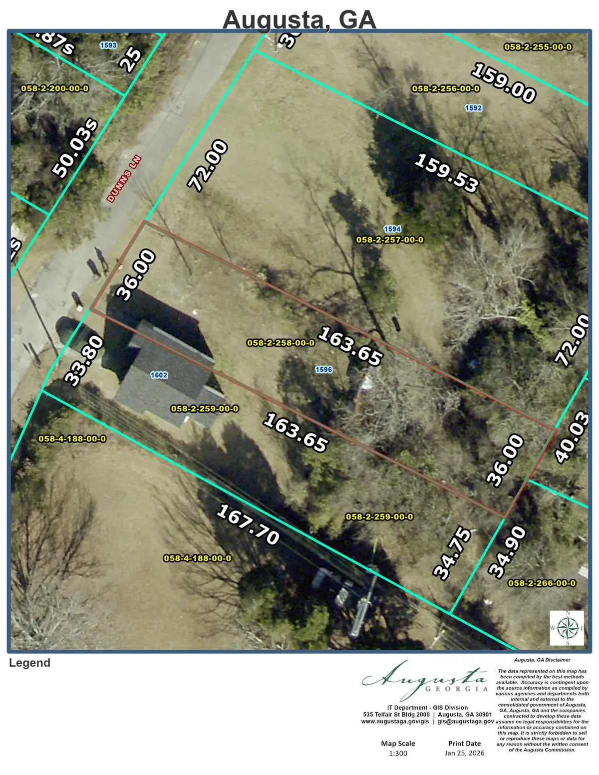 1596 Dunns Lane, Augusta, GA 30901 - Image #1