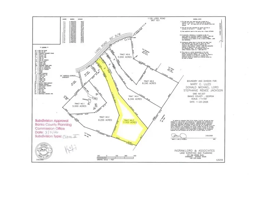 0 Lord Road Tract #3, Commerce, GA 30530 - #3