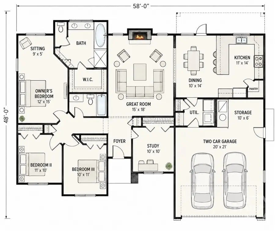 3584 Saddlebrook Drive, Loganville, GA 30052 - #2