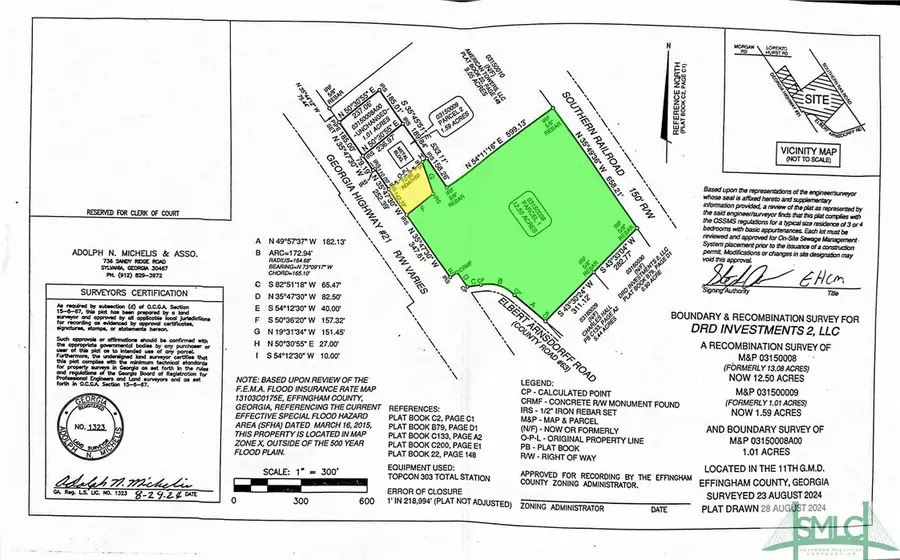 0 Hwy 21 & Elbert Arnsdorff Road, Springfield, GA 31329 - Image #3