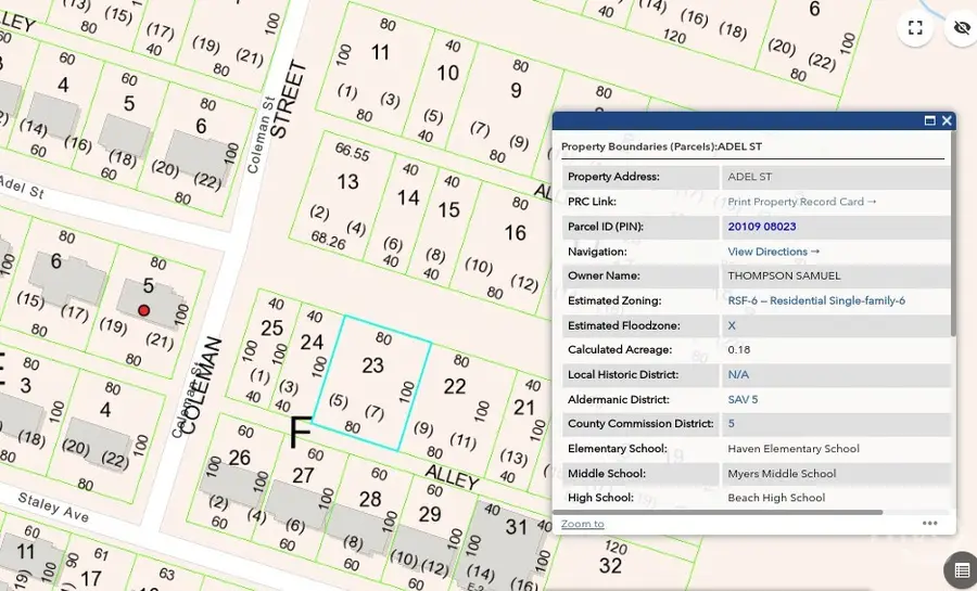 Lot 5&7 Adel Street, Savannah, GA 31405 - Image #3