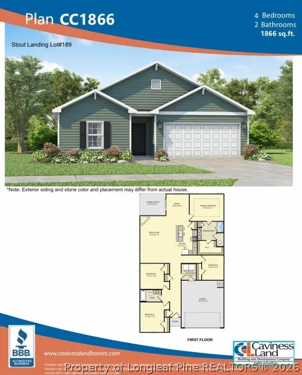 283 Crowville Street, Raeford, NC 28376 - #2