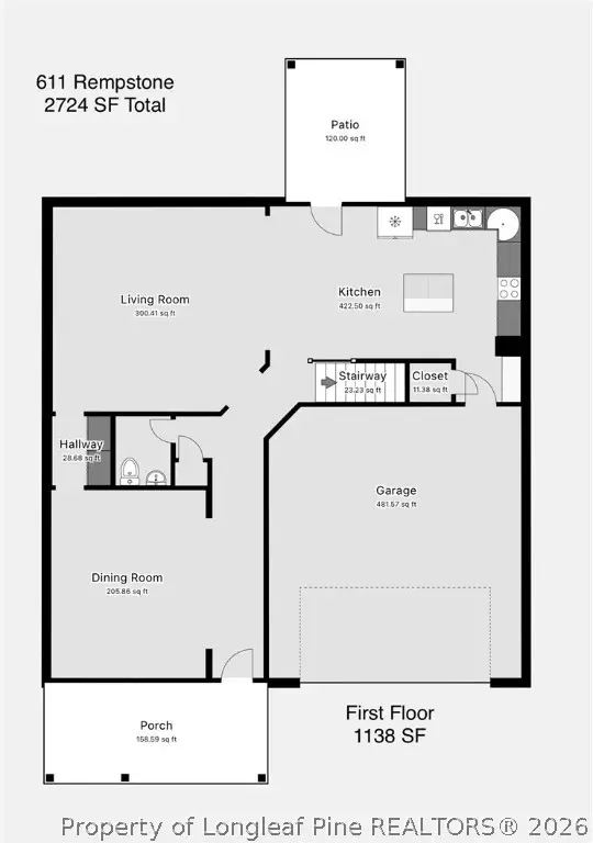 611 Rempstone Lane, Fayetteville, NC 28311 - #3