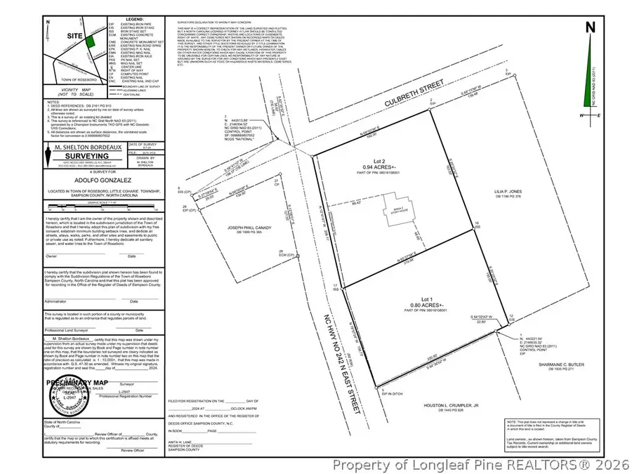 608 N East Street, Roseboro, NC 28382 - #3