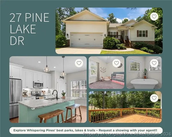 27 Pine Lake Drive, Whispering Pines, NC 28327