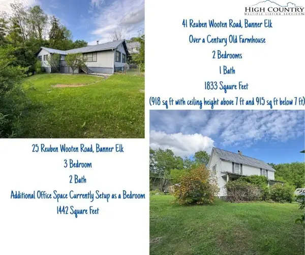 25 and 41 Reuben Wooten Road, Banner Elk, NC 28604