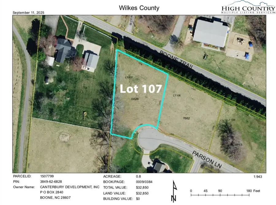 Lot 107 212 Parson Lane, North Wilkesboro, NC 28659 - Image #2