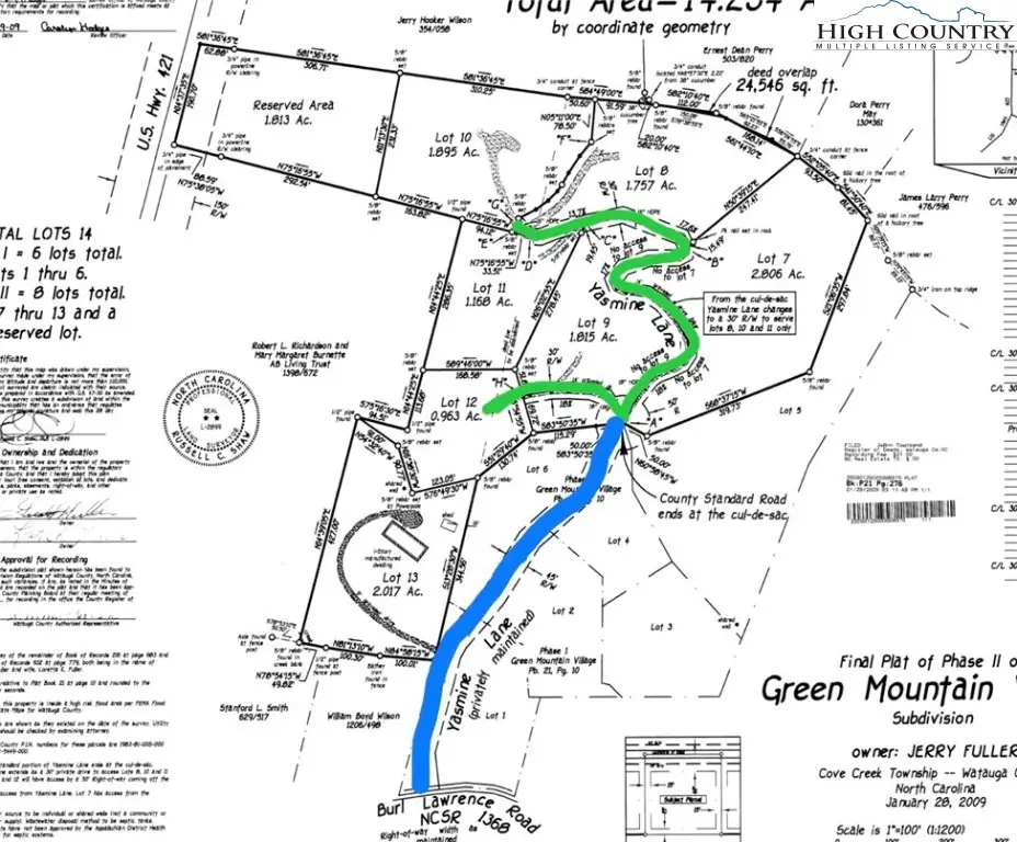 Lots # 10-11-12 Yasmine Lane, Vilas, NC 28692 - Image #1