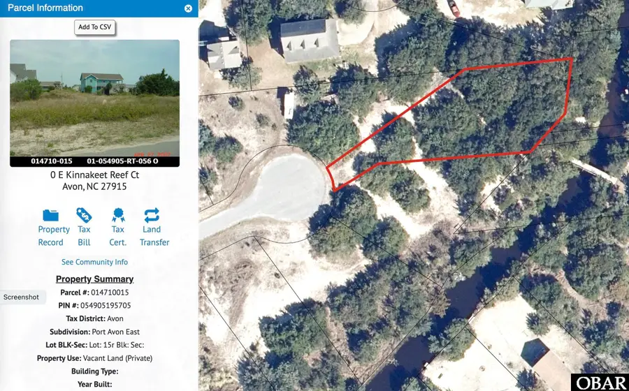 0 E Kinnakeet Reef Court Lot 15R, Avon, NC 27915 - #2