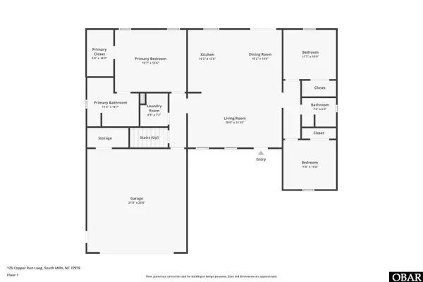 125 Copper Run Loop, South Mills, NC 27976