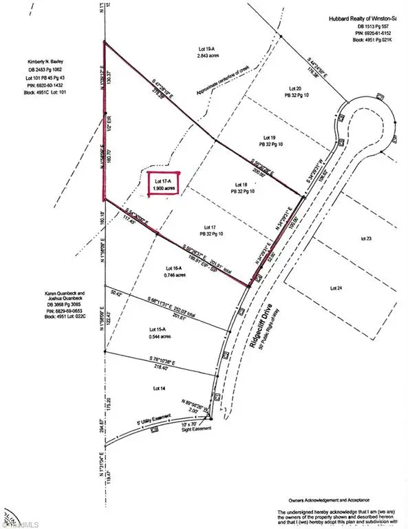 0 Ridgecliff Drive, Rural Hall, NC 27045 - Image #1