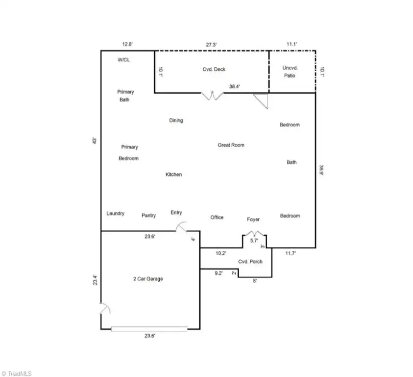 2702 Ashcroft Drive, Reidsville, NC 27320 - Image #2