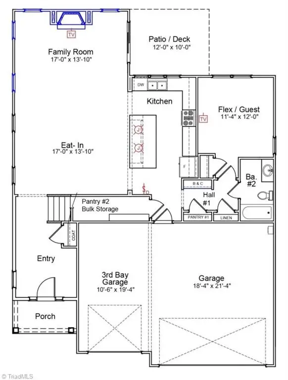 3007 Bayou Street, Graham, NC 27253 - #3