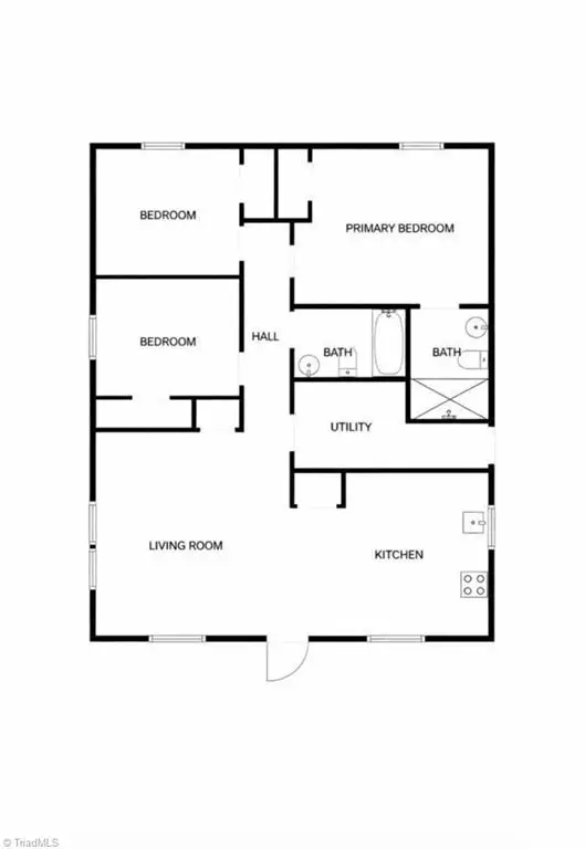 3634 Bates Drive, Winston Salem, NC 27105 - #2