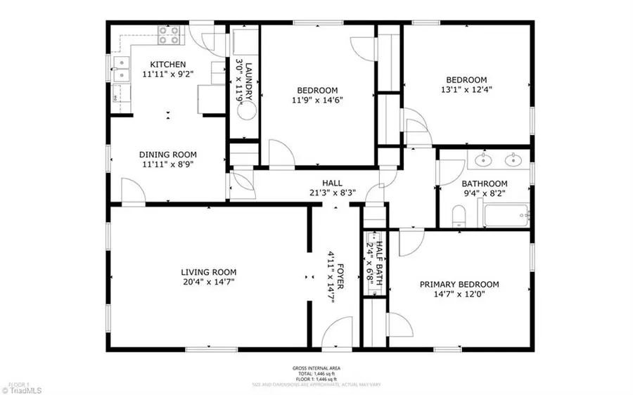 805 Claymore Court, Reidsville, NC 27320 - #2