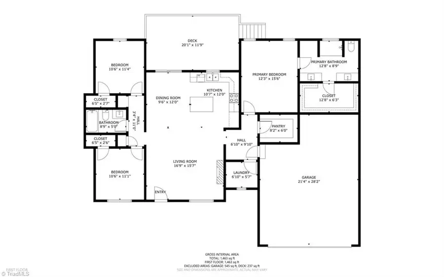 140 Bud Road, Reidsville, NC 27320 - #2