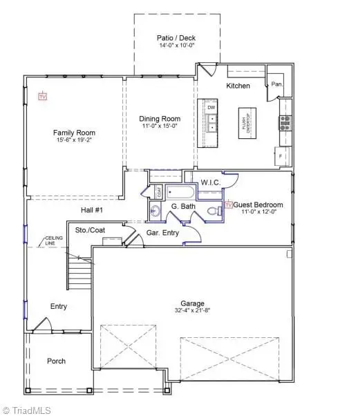 3019 Bayou Street, Graham, NC 27253 - #2