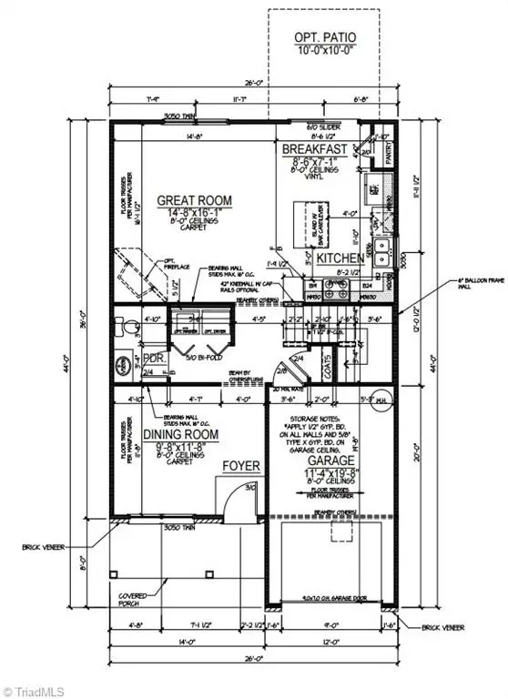 460 Sanford Avenue, Mocksville, NC 27028 - #2