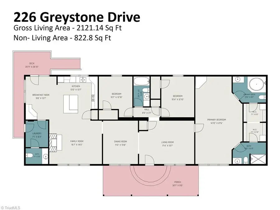 226 Greystone Drive, King, NC 27021 - #2