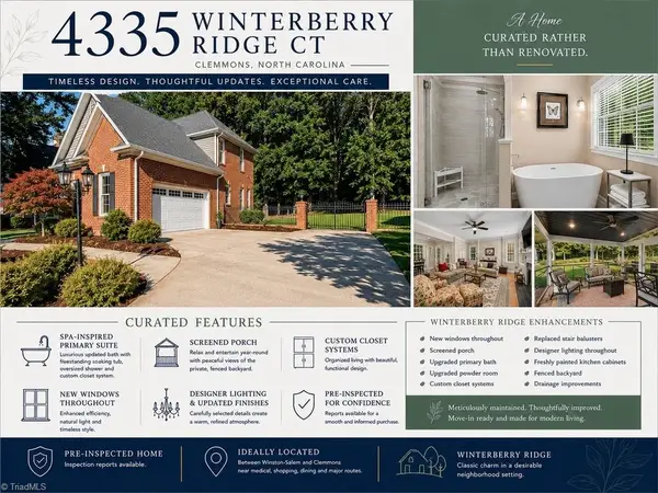 4335 Winterberry Ridge Court, Winston-Salem, NC 27103