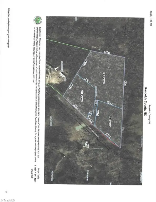 Lt 2 Osborn Mill Rd Osborn Mill Road, Seagrove, NC 27341 - #3