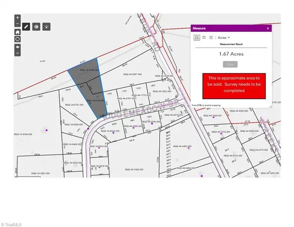 1.67 Acres Lot #15 Ridgemeadow Drive, Winston-Salem, NC 27127
