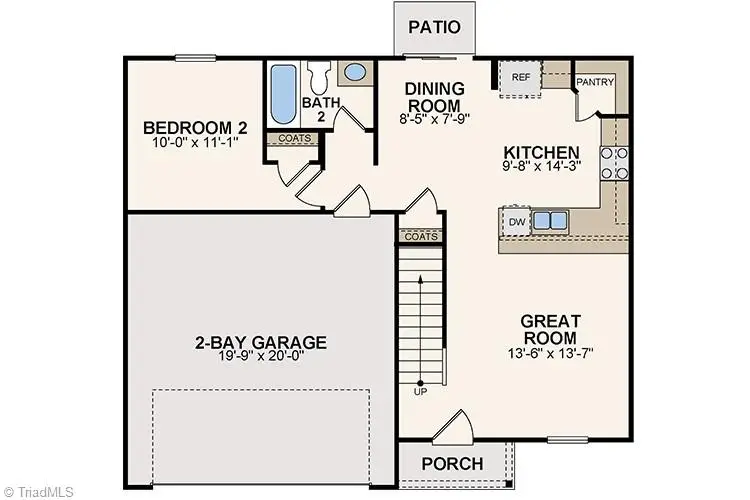 1920 Brightwood Landing Lane, Greensboro, NC 27405 - #2