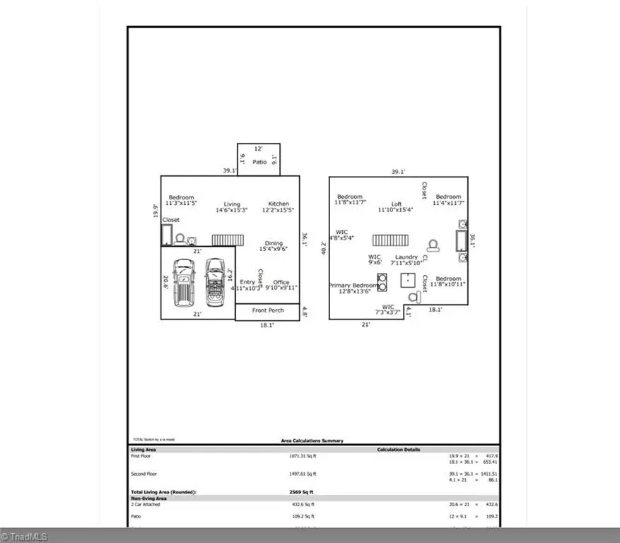 2109 Medhurst Drive, Greensboro, NC 27410 - #2