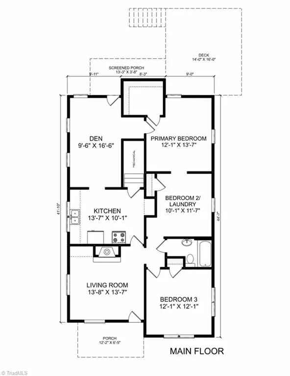 1121 W Northwood Street, Greensboro, NC 27408 - #2