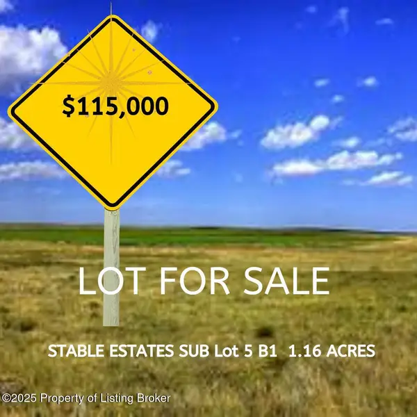 Lot 5, Block 1, Stable Estates, Dickinson, ND 58601