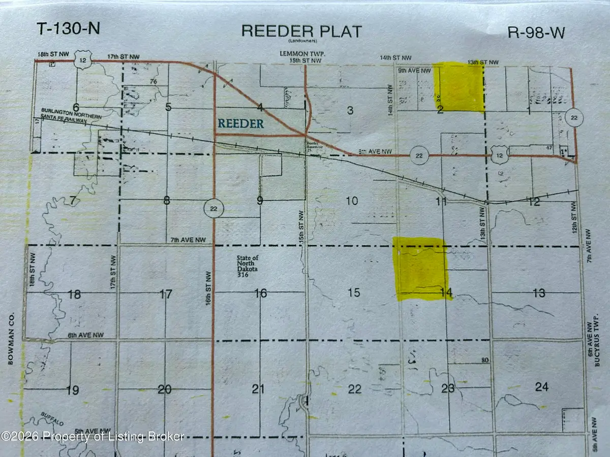 14th Street, Reeder, ND 58649 - #1