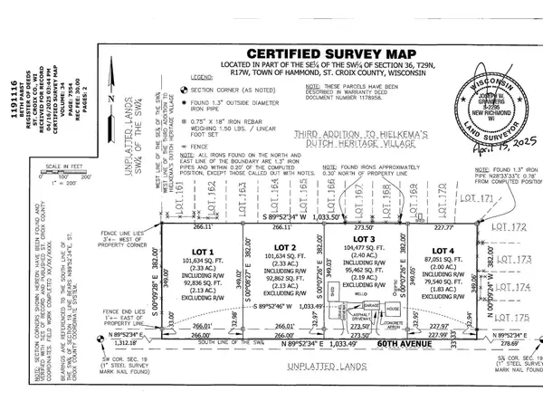 Lot 1 60th Avenue, Baldwin, WI 54002