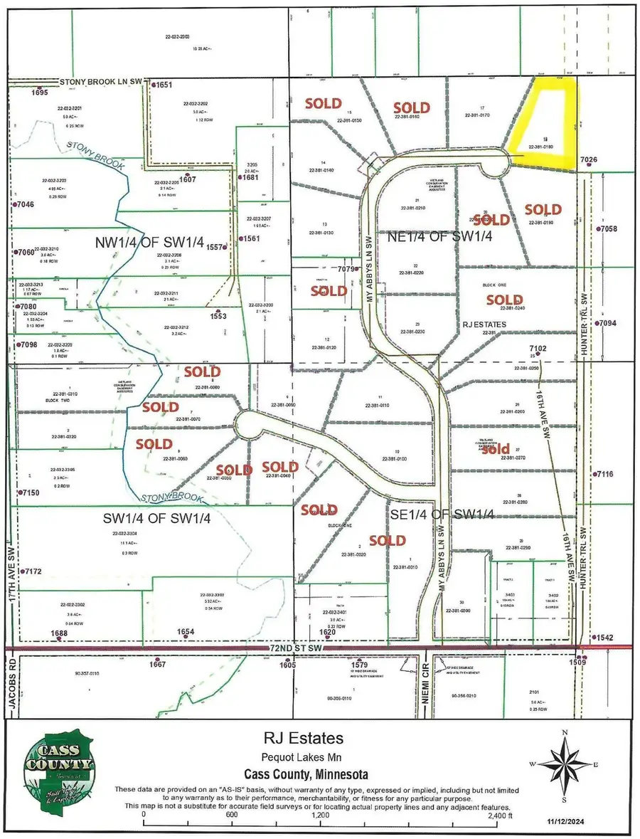 TBD XX18 My Abbys Way Lane Sw, Pequot Lakes, MN 56472 - Image #2