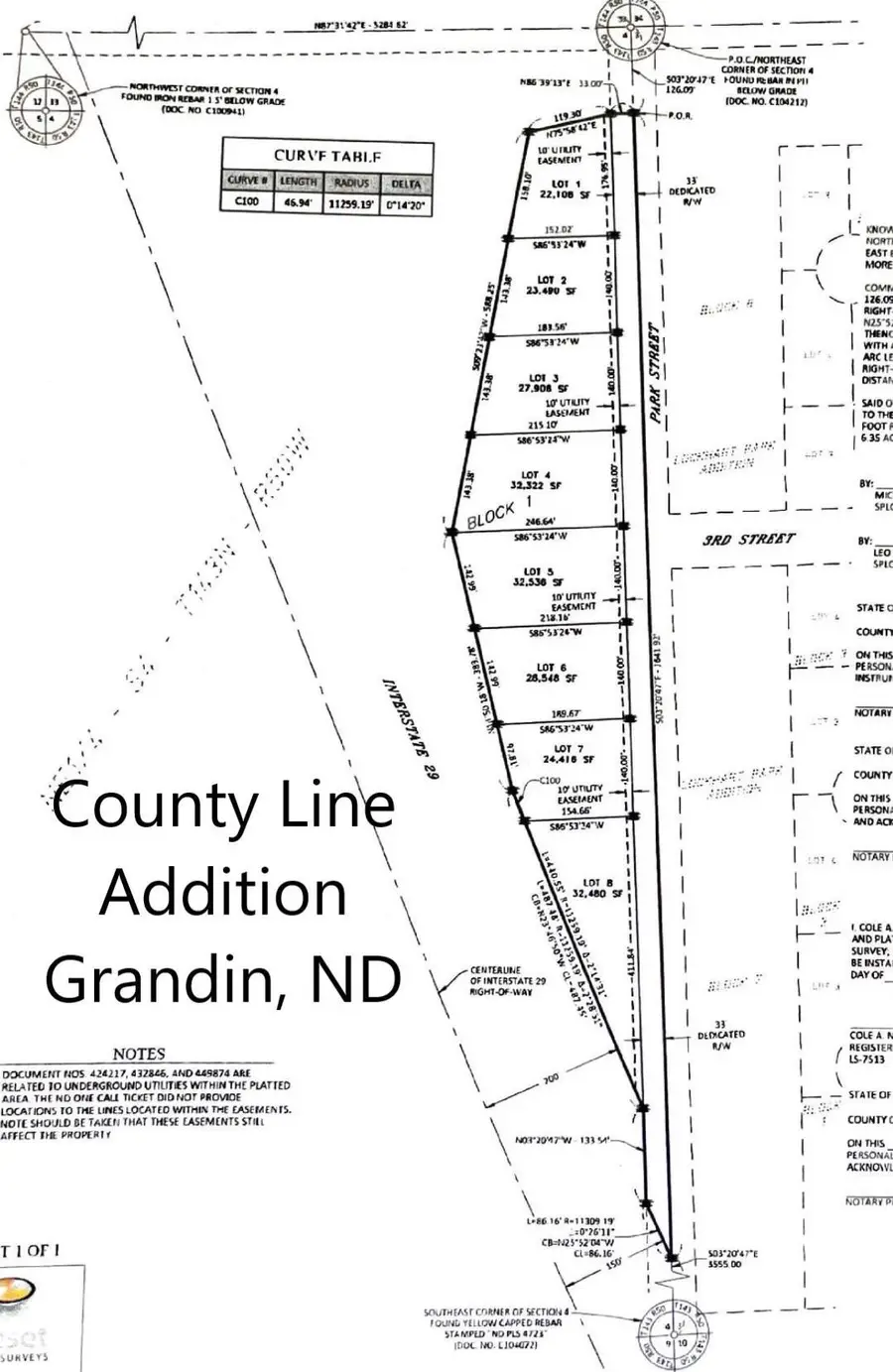 Lot 8 County Line Addition, Grandin, ND 58038 - #3