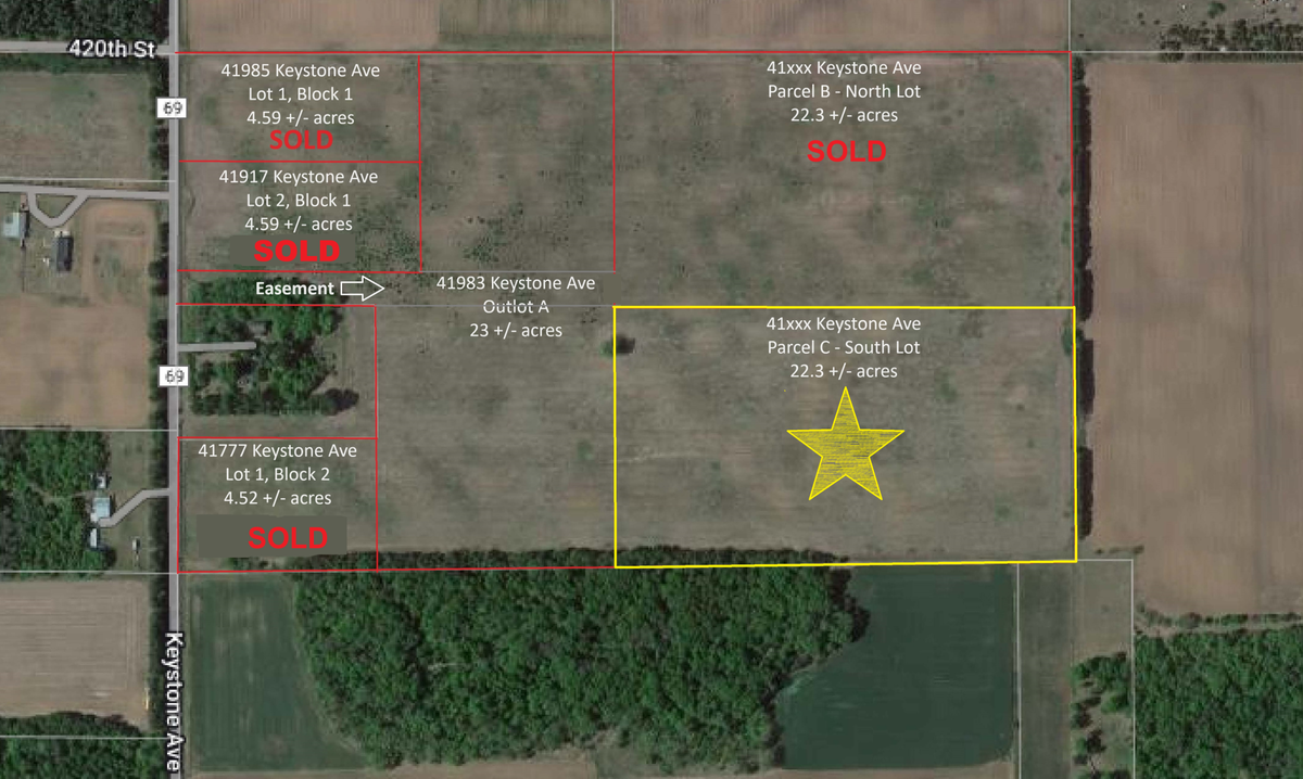 Parcel C Keystone Avenue, Harris, MN 55032 - #1