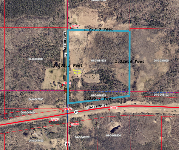 TBD Kestrel Avenue, Sturgeon Lake, MN 55783