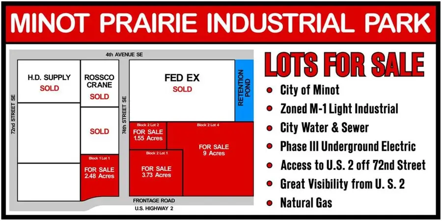 Minot Prairie Ind Park, Minot, ND 58701 - Image #3