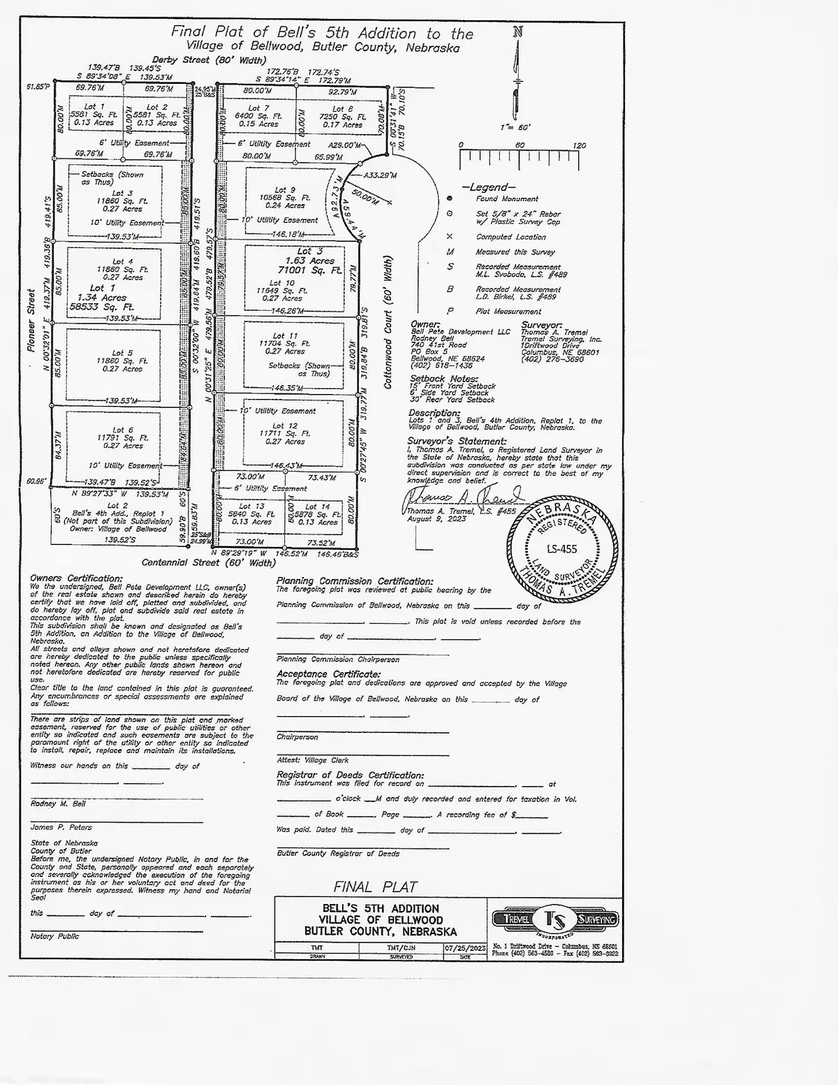 LOT 10 BELLS 4TH ADDITION, Bellwood, NE 68624 - Image #1