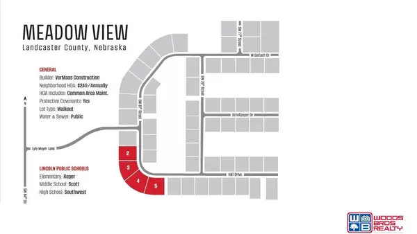 Block 3 Lot 5 Meadow View 4th Addition Street, Lincoln, NE 68532