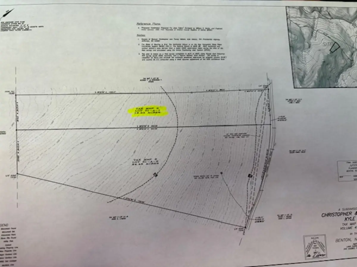Lot A1 Tunnel Stream Road, Benton, NH 03785 - #1