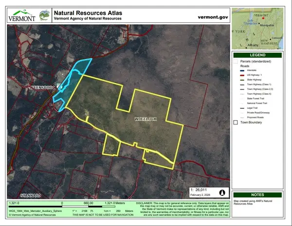 Spar Hawk Road, Wheelock, VT 05851