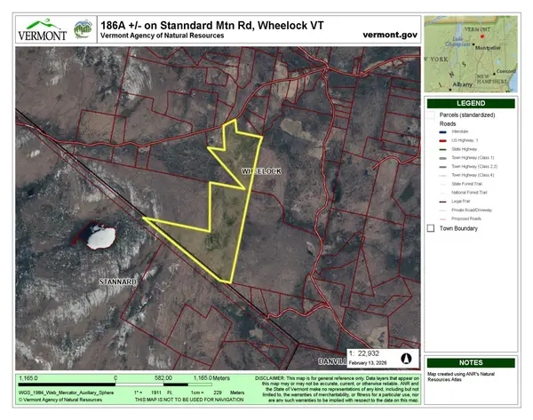 Stannard Mountain Road, Wheelock, VT 05851