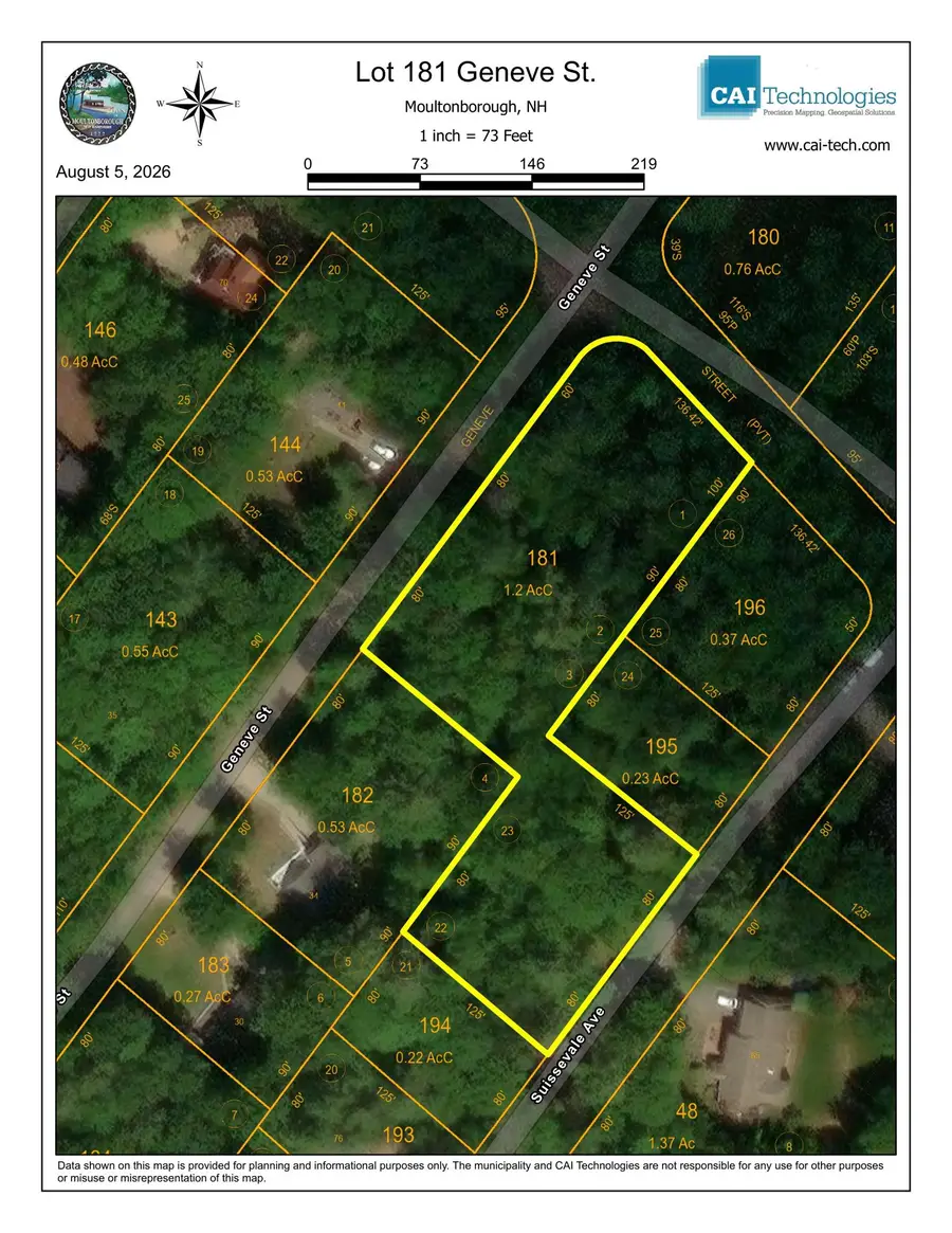 Lot 181 Geneve Street, Moultonborough, NH 03254 - #3